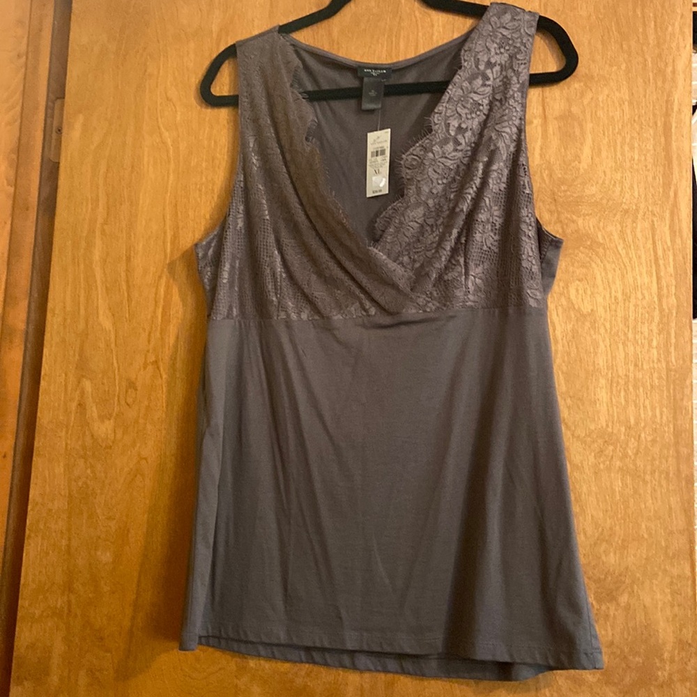 Ann Taylor Factory XL sleeveless blouse